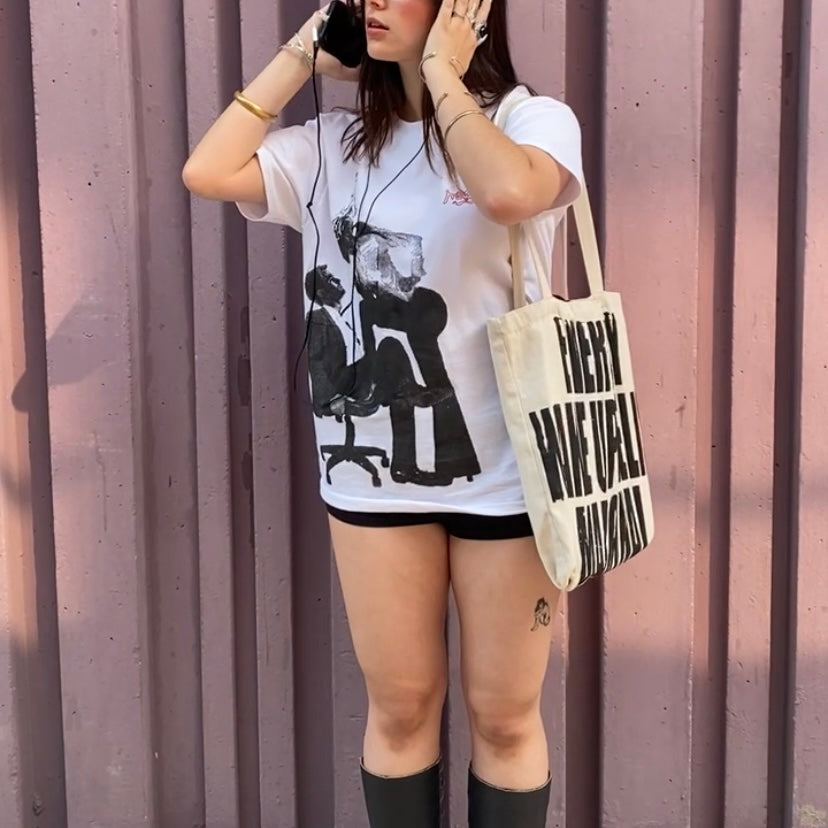 T-SHIRT HERarchy Blanc