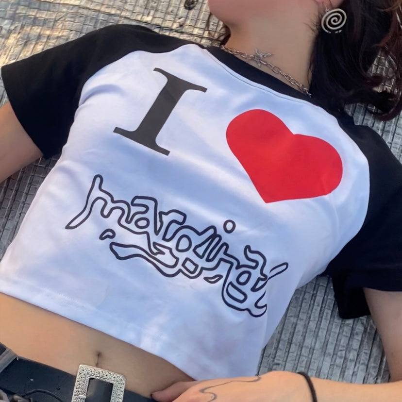 MARGINAL CROP TOP