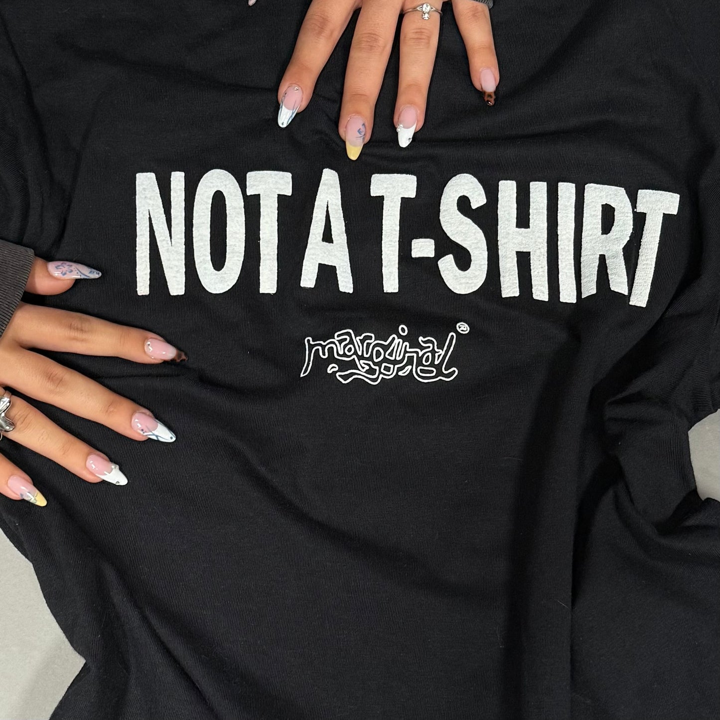 NOT A BLACK T-SHIRT