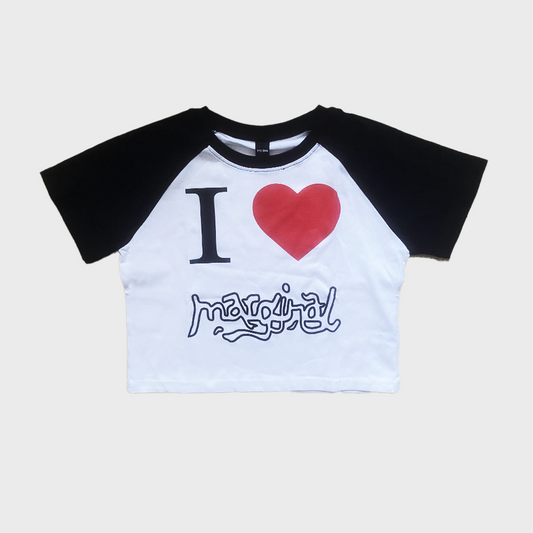 MARGINAL CROP TOP