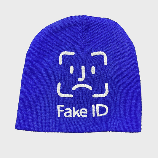 BONNET "FAKE ID" BLEU