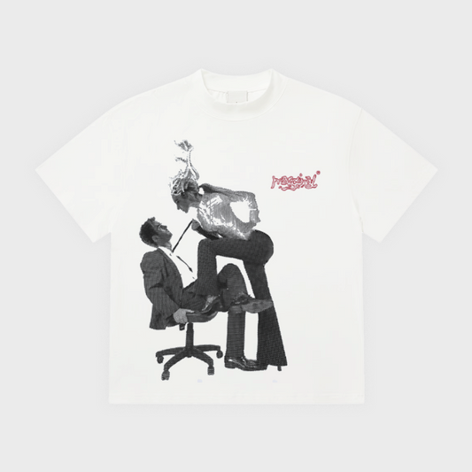 T-SHIRT HERarchy Blanc