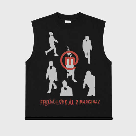 T-SHIRT SANS MANCHE x From Local To Global