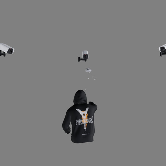 M3D [HOODIE 'REVERSED EIFFEL']