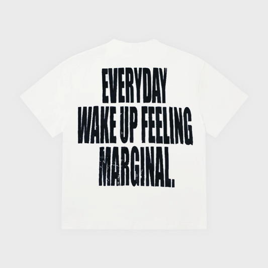 T-SHIRT 'FEELING MARGINAL'